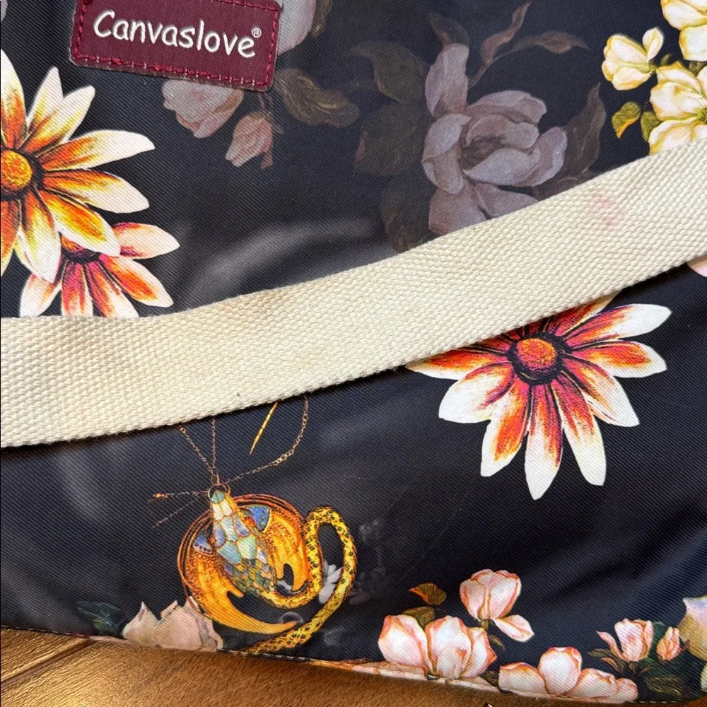 CANVASLOVE Floral Laptop Bag - Picture 11 of 11